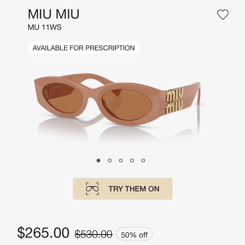 Miu Miu 11 WS Sunglasses